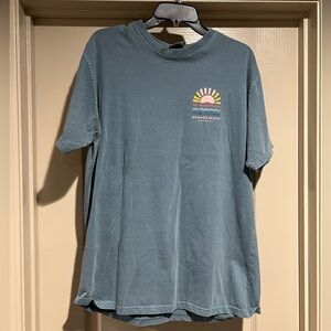 Orange Beach Trading Co. Blue Graphic T-Shirt